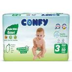 Confy No:3 Midi 50 Adet Bebek Bezi