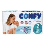 Confy Premium No:2 Mini 40 Adet Bebek Bezi