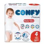 Confy Premium No:4 Maxi 30 Adet Külot Bebek Bezi