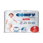 Confy Premium No:4 Maxi 70 Adet Külot Bebek Bezi