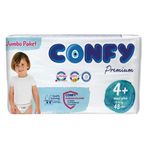 Confy Premium No:4+ Maxi Plus 48 Adet Bebek Bezi