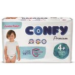 Confy Premium No:4+ Maxi Plus Bebek Bezi