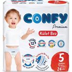Confy Premium No:5 Junior 24 Adet Külot Bebek Bezi