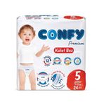 Confy Premium No:5 Junior 24 Adet Külot Bebek Bezi