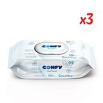 Confy Premium Sensitive 120 Adet Islak Mendil