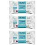 Confy Yüzey Temizlik Havlusu ve Mendili – Çamaşır Suyu Ferahlığı (3 Paket x 100 Yaprak)