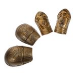 CONGARTENO Şövalye Larp Retro Rönesans Kol Muhafazası Ortaçağ Şövalye Yunan Kostüm Karnaval Cadılar Bayramı Partisi Cosplay Prop Bronz