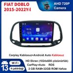 Conio Fiat DOBLO(2015-2023 Yıl)2GB Ram 32GB Rom Android Multimedya Sürüm 13 Kablosuz Carplay Navigasyon 9 Inç Ekran