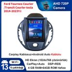Conio Ford Courier/tourneo Android Navigasyon Multimedya 9.7 Inch Tesla Ekran 4 GB Ram 64 GB Rom Kablosuz Carplay Kablosuz Android Auto - siyah çerçeve - Renkli