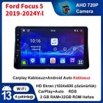 Conio Ford Focus 5 2019-2024 Yıl Uyumlu 10,2 Inç 2 GB Ram 32 GB Hafıza Multimedya Carplay Navigasyon - Siyah