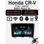 Conio Honda Cr-V 2007-2011 Model Için 9 Inç Hd Android Multimedya Sistemi 4 GB Ram 64 GB Rom Hafıza Kablosuz Carplay ve Dahili Navigasyon - Siyah