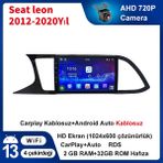 Conio Seat Leon 2012-2020 Yıl Uyumlu 9 Inç 2 GB Ram 32 GB Hafıza Multimedya Carplay Navigasyon - Siyah