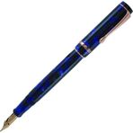 Conklin Duraflex 120 Anniversary Limited Edition Dark Blue/rose Gold Dolma Kalem - Altın - Sarı