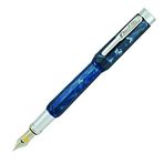 Conklin Nozac Piston Ohio Blue Dolma Kalem EF Uç