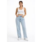 connemara Jeans Kadın Mavi Yüksek Bel Straight Fit Jean Pantolon