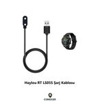 CONOCER Haylou Rt Ls05s Uyumlu Yüksek Kalite 60 Cm Manyetik Usb Şarj Kablosu