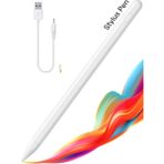 Conocer Ipad Yedek Uçlu Tablet Kalemi Ipad 6-7-8-9-10/mini 5-6/air 3-4-5/pro 1-2-3-4-5-6 Stylus Uyumlu - Beyaz