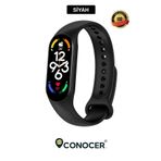 CONOCER Xiaomi Mi Band 7 Uyumlu Silikon Yüksek Kalite Kordon Kayış