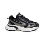 Conpax 5905 Zn Kadin Siyah-Beyaz Gunluk Spor Ayakkabi