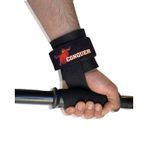 Conquer Big Rıch Grip Pro Lifting Straps Siyah