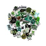 CON*QUEST Journals Harry Potter Slytherin Vinil Çıkartmalar, 50'li Set, Su Geçirmez ve UV Dirençli, Tüm Cihazlarınız İçin Mükemmel, Tüm Eşyaları Çömlekçlendirin