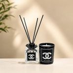 Consept Vanilya Kokulu Dekoratif Oda Kokusu Seti - 150G Kokulu Mum & 100ML Çubuklu Oda Kokusu (Şef