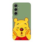 CONSTRAIN (1066) Yeşil Winnie The Pooh Yeşil Telefon Kılıfı Samsung S23 FE ile uyumlu