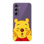 CONSTRAIN (1068) Şeffaf Winnie The Pooh Şeffaf Telefon Kılıfı Samsung S23 FE ile uyumlu