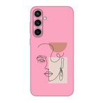 CONSTRAIN (1188) Pembe Women Art Pembe Telefon Kılıfı Samsung S23 FE ile uyumlu