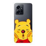 CONSTRAIN (1599) Şeffaf 4g Winnie The Pooh Şeffaf Telefon Kılıfı Redmi Note 12 ile uyumlu