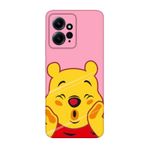 CONSTRAIN (1602) Pembe 4g Winnie The Pooh Pembe Telefon Kılıfı Redmi Note 12 ile uyumlu