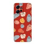 CONSTRAIN (1702) Kırmızı 4g Kedi Figürleri Kırmızı Telefon Kılıfı Redmi Note 12 ile uyumlu