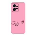 CONSTRAIN (1833) Pembe 4g Hand And Paw Pembe Telefon Kılıfı Redmi Note 12 ile uyumlu