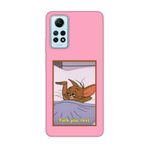CONSTRAIN (1907) Pembe Pembe Telefon Kılıfı Redmi Note 12 Pro ile uyumlu