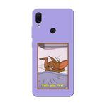 CONSTRAIN (2047) Lila Lila Telefon Kılıfı Redmi Note 7 ile uyumlu