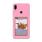 CONSTRAIN (2051) Pembe Pembe Telefon Kılıfı Redmi Note 7 ile uyumlu