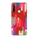 CONSTRAIN (2380) Kırmızı Pop Art Kırmızı Telefon Kılıfı Redmi Note 8 ile uyumlu