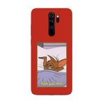 CONSTRAIN (2420) Kırmızı Kırmızı Telefon Kılıfı Redmi Note 8 Pro ile uyumlu