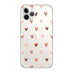 CONSTRAIN (254) Şeffaf Kalp Desen Şeffaf Telefon Kılıfı iPhone 11 Pro Max ile uyumlu