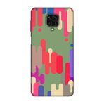 CONSTRAIN (2943) Yeşil Pop Art Yeşil Telefon Kılıfı Redmi Note 9 Pro ile uyumlu