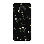 CONSTRAIN (3063) Siyah Çiçekli Siyah Telefon Kılıfı Redmi Note 9s ile uyumlu