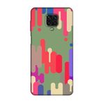 CONSTRAIN (3151) Yeşil Pop Art Yeşil Telefon Kılıfı Redmi Note 9S ile uyumlu