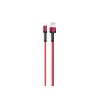CONSTRAIN (3281) Kırmızı Kırmızı LS64 Micro Usb Kablo-Zore ile uyumlu
