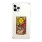 CONSTRAIN (332) Şeffaf The Sun Tarot Şeffaf Telefon Kılıfı iPhone 11 Pro ile uyumlu