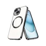 CONSTRAIN (3605) Siyah Logo Gösteren Arkası Şeffaf Kenarları Renkli Titanium Telefon Kılıfı iPhone 15 Plus ile uyumlu