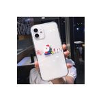 CONSTRAIN (3946) Şeffaf2 Yılbaşı Konseptli Silikon Telefon Kılıfı Iphone 12 Mini ile uyumlu