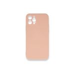 CONSTRAIN (3968) Pudra Kamera Korumalı Nano Içi Kadife Silikon Lansman Telefon Kılıfı Iphone 12 Pro ile uyumlu