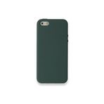 CONSTRAIN (3972) Koyu Yeşil Nano Içi Kadife Silikon Lansman Telefon Kılıfı Iphone 5 ile uyumlu