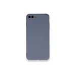CONSTRAIN (3999) Gri Nano Içi Kadife Silikon Lansman Telefon Kılıfı Iphone 7 Plus ile uyumlu