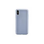 CONSTRAIN (4024) Sky Blue Nano Içi Kadife Silikon Lansman Telefon Kılıfı Iphone X ile uyumlu